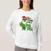 Big Dill Pickleball Santa T-shirt (Voorkant)