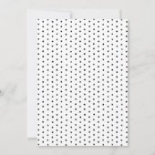 Big Dill Waterverf Coquette Pickle Baby shower Kaart (Achterkant)