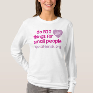 BIG-dingen doen... t-shirt voor moederschap met la