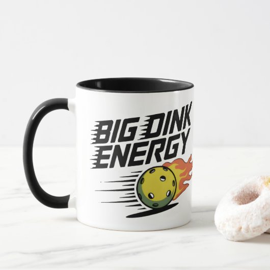 Big Dink Energy Mok (Met donut)