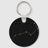 Big Dipper Star Constellation Graphic Sleutelhanger (Voorkant)