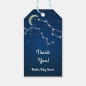 Big Dipper Star Gazing Constellation Celestial Cadeaulabel (Voorkant)