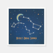 Big Dipper Star Gazing Constellation Celestial Servet (Voorkant)
