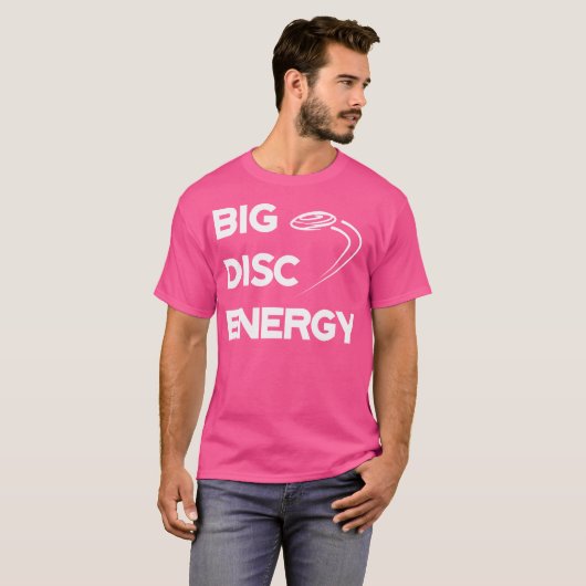 Big Disk Golf Energie T-shirt (Voorkant volledig)