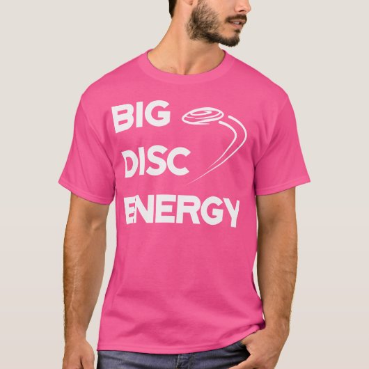 Big Disk Golf Energie T-shirt (Voorkant)