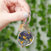 "Big Ditch Lilly" Floral Sleutelhanger (Hand)
