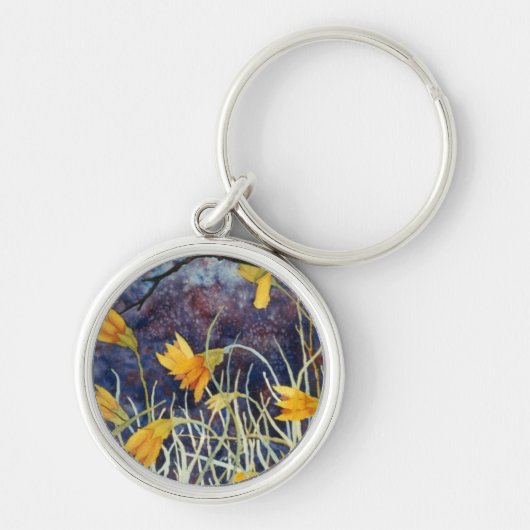 "Big Ditch Lilly" Floral Sleutelhanger (Voorkant)