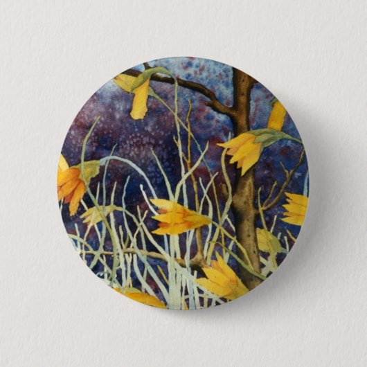 "Big Ditch Lily #2" Floral Button (Voorkant)