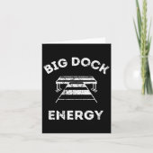Big Dock Energy - Funny Lake en het varen Shirt Kaart (Voorkant)