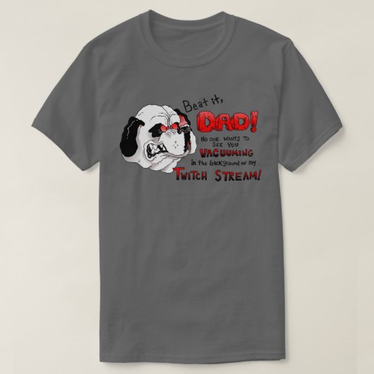 Big Dog 1 T-shirt (Design voorkant)