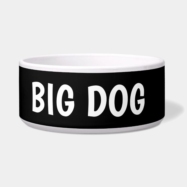 BIG DOG BOWL VOERBAKJE (Voorkant)