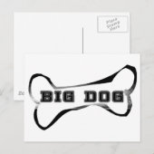 Big Dog Briefkaart (Voorkant / Achterkant)