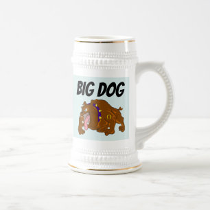 BIG DOG BULL DOG BEER STEINS BIERPUL
