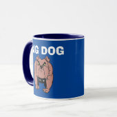 BIG DOG, BULLDOG Coffee Mugs Mok (Voorkant links)
