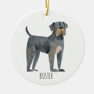 Big Dog Keramisch Ornament