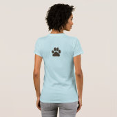 Big Dog Paw-printers T-shirt (Achterkant volledig)