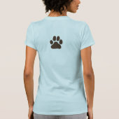 Big Dog Paw-printers T-shirt (Achterkant)