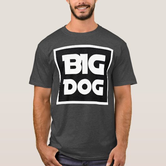 Big Dog retro jongen T-shirt (Voorkant)