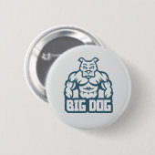 Big Dog Ronde Button 5,7 Cm (Voorkant /achterkant)