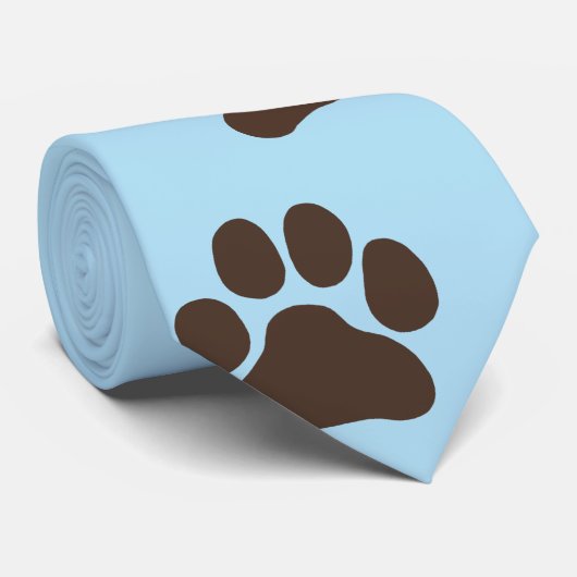 Big Dog schildert Stropdas van het Hondenliefhebbe (Opgerold)