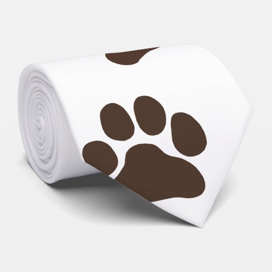 Big Dog schildert Stropdas van het Hondenliefhebbe (Opgerold)