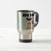 BIG DOG TRAVEL COFFEE MUGS REISBEKER (Voorkant rechts)