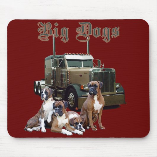 Big Dogs Muismat (Voorkant)