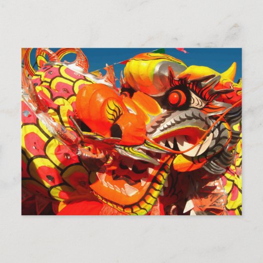 Big Dragon Briefkaart (Voorkant)