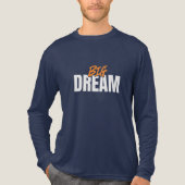 Big Dream Creëer Energy Tri-Blend Shirt (Voorkant volledig)