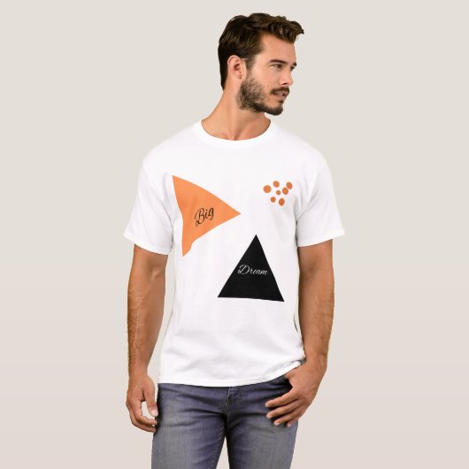 BIG DREAM Motivatie offerte Graphic T-shirt (Voorkant volledig)