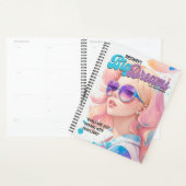 Big Dreams Cute Girly Magazine Style Planner (Display)