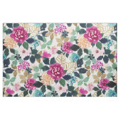 BIG DREAMS Large Scale Bold Floral Stof (Fat Quarter)