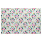 BIG DREAMS Mint Pink Floral Stof (Yard (91,4 cm))