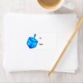 Big Dreidel Gift Label (Insitu)