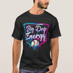 Big Drip Energy Sell Druppel Ice Cream Sprinkles T-shirt