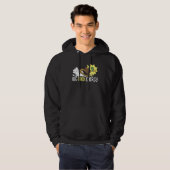 Big Duck Energy Duckling Bird Waterfowl Duck Hoodie (Voorkant volledig)