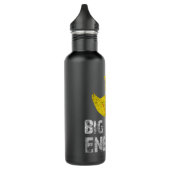 Big Duck Energy Yellow Ducky Animal Boerderij Duck Waterfles (Links)