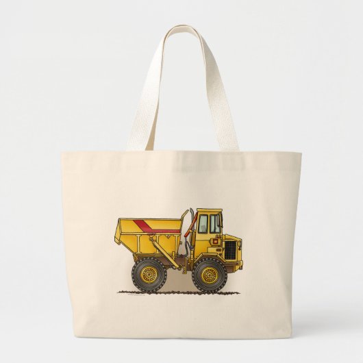 Big Dump Truck Canvas tas (Voorkant)