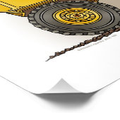 Big Dump Truck Foto Afdruk (Hoek)