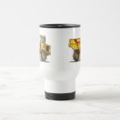 Big Dump Truck Travel Mug Reisbeker (Center)