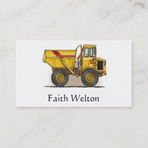Big Dump Truck Visitekaartje