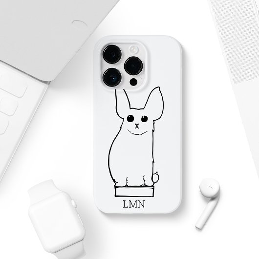  Big Eared Creatmonogram Case-Mate iPhone Case