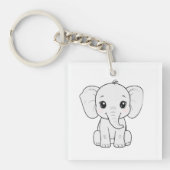 Big Ears, Bigger Heart Sleutelhanger (voorkant)