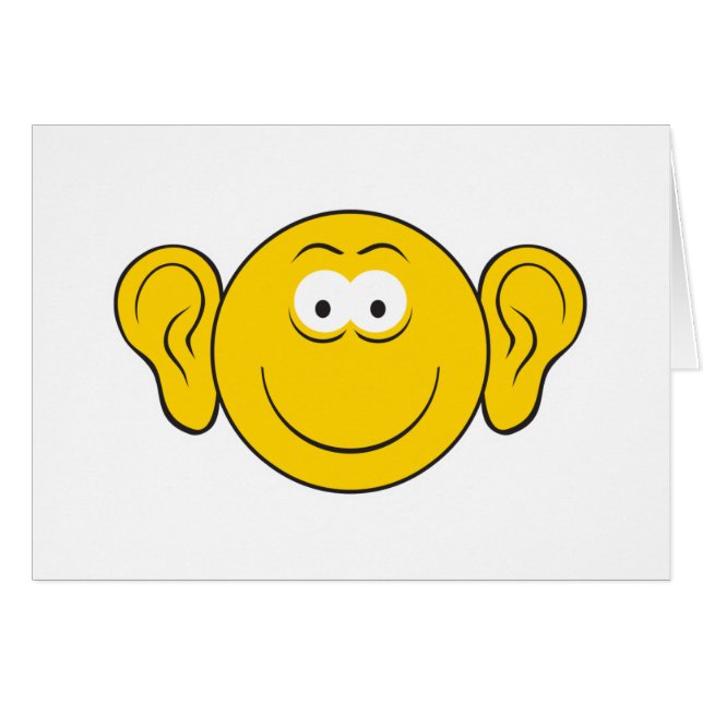 Big Ears Face (Voorkant Horizontaal)