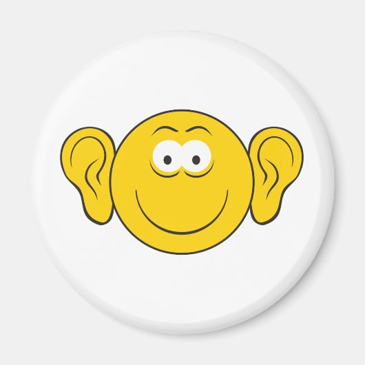 Big Ears Face Magneet (Voorkant)