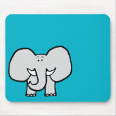 Big Ears the Elephant Mousepad Muismat (Voorkant)