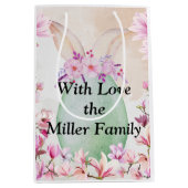 Big Easter egg green Medium Cadeauzakje (Voorkant)