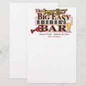 Big-Easy-Bar- Briefpapier (Voorkant / Achterkant)