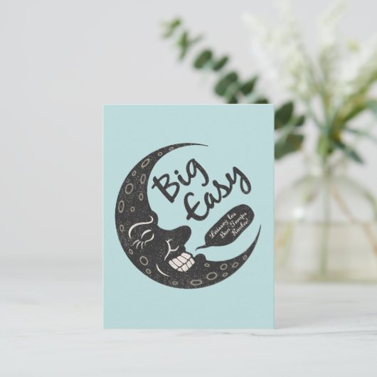 Big Easy Crescent Briefkaart (Staand voorkant)