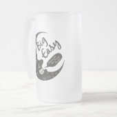 Big Easy Crescent Matglas Bierpul (Voorkant links)